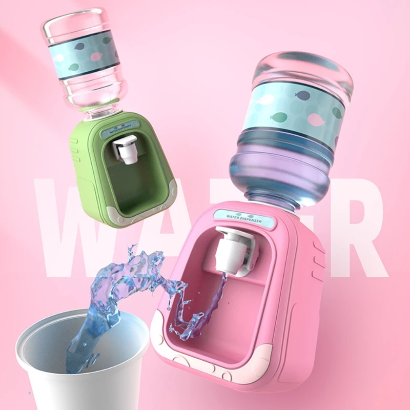 Children’s Table Water Dispenser Pretend for PLAY Game Toy Realistic Kitchen Toy Mini Drink Container Kindergarten Kids