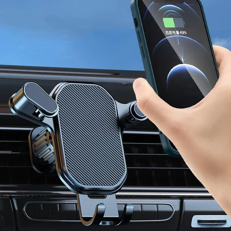 Soporte Para Teléfono De Coche Con Ventosa Fuerte - Ajustable 360°, Antivibraciones, Perfecto Para Navegación GPS Y Viajes