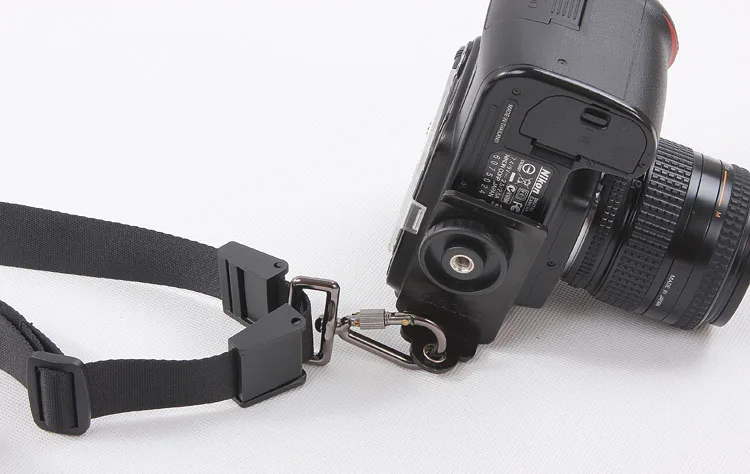 니콘 캐논  후지 슬링 숄더 넥 스트랩 벨트 액세서리용 1/4 나사가 있는 DSLR 카메라 퀵 릴리스 플레이트