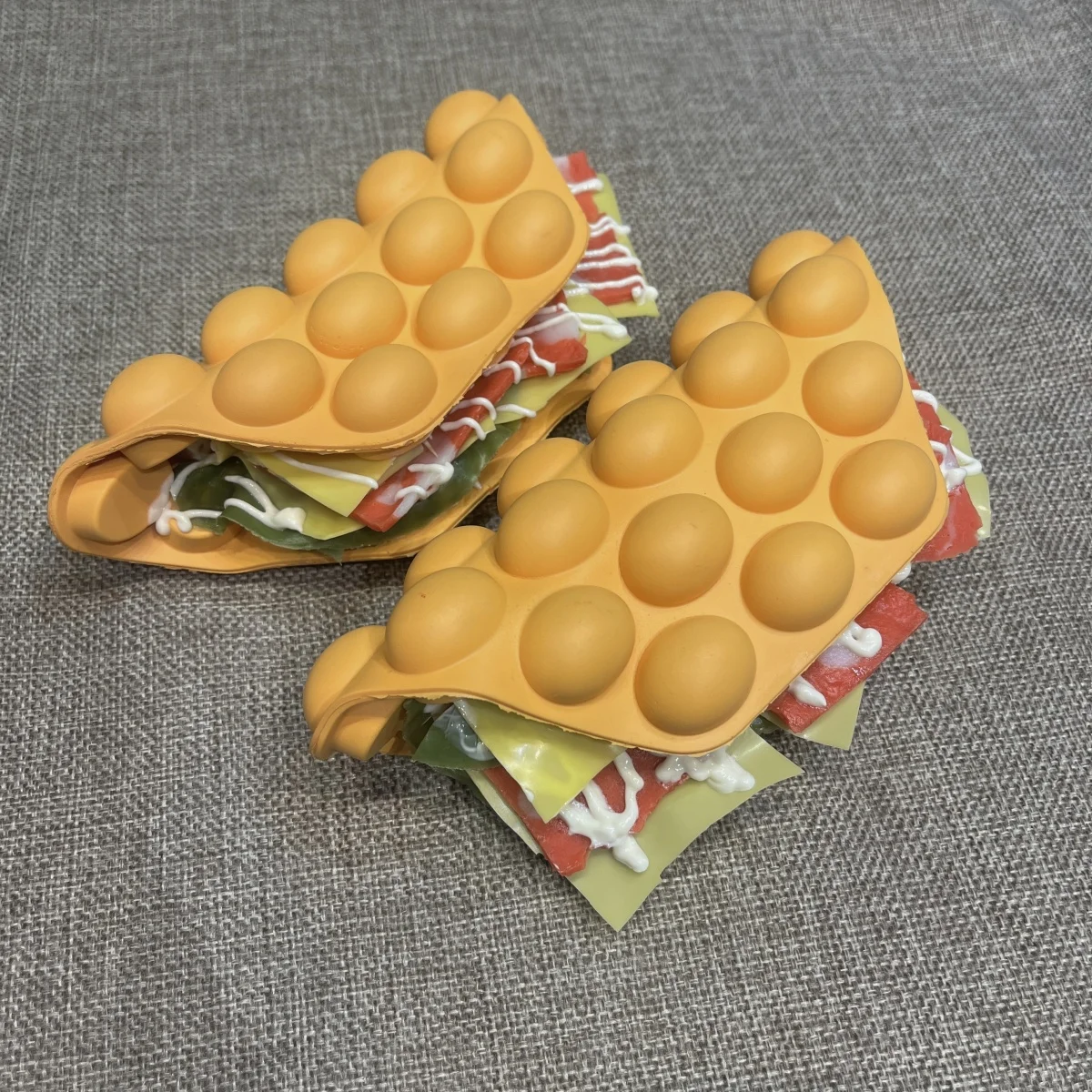 Taco Holders Colorful Mexican Food Hard Stand Holds Soft Shells Wave Shape Kitchen Tool Restaurant Pancake Shel