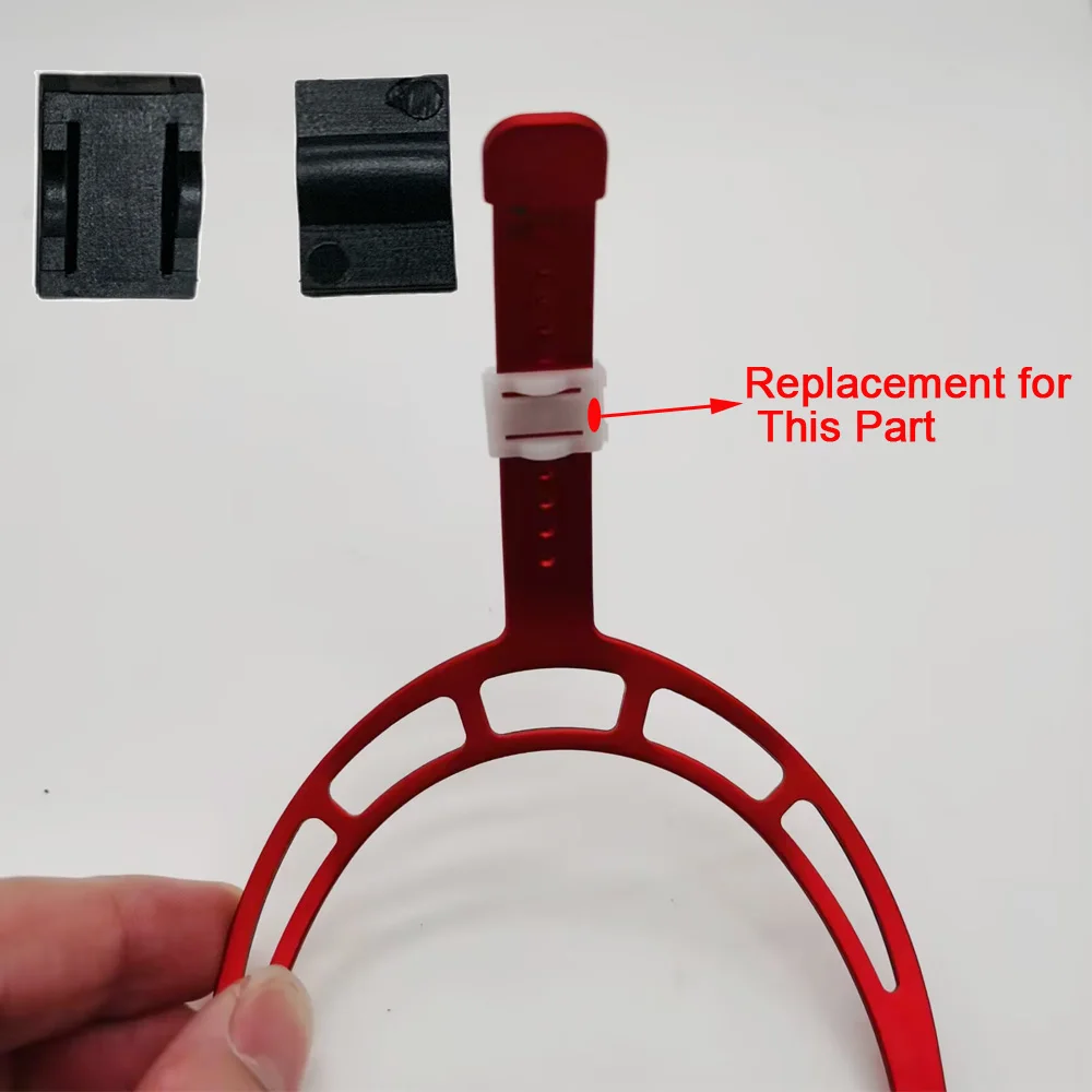 Repair Spare Parts for HyperX Could 2/Alpha/Alpha S Headphone Replacement Could II Bracket Plastic Slider Fixed Buckle Stopper