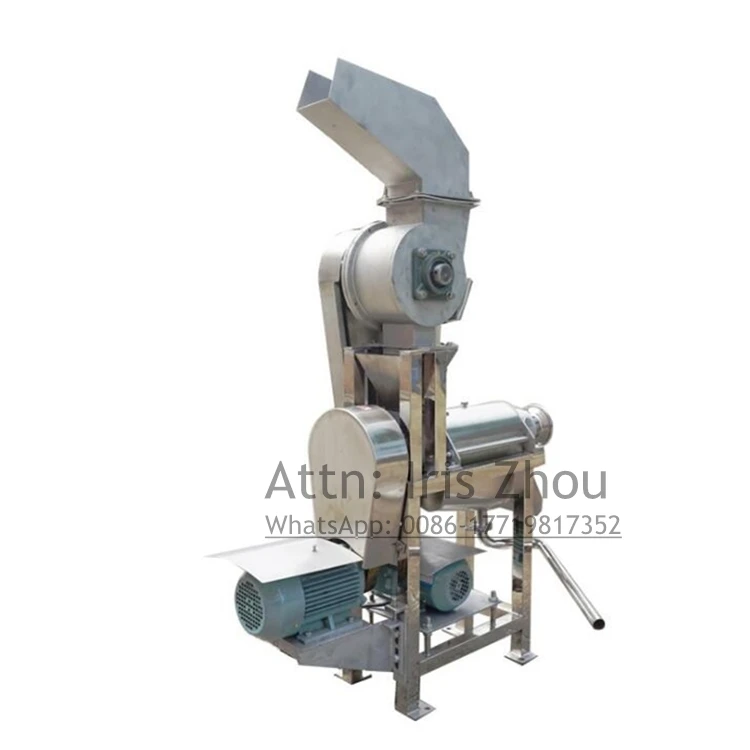 1.5T/H Commercial broken apple/Pineapple juice extractor crushing fruit