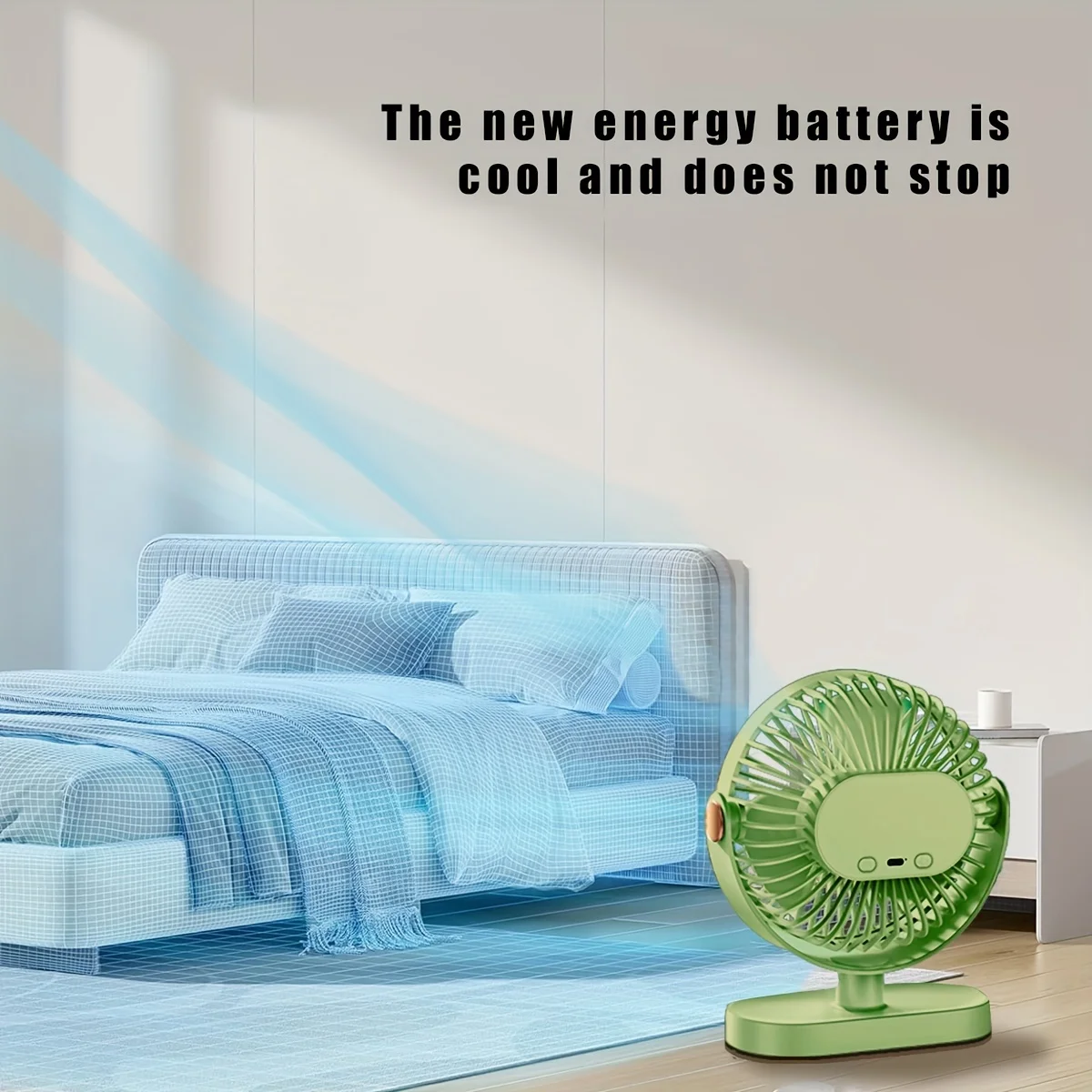 Xiaomi Fan Desktop 10000mAh Mute Five-speed Adjustable Portable Fan Rechargeable with Night Light Home High Duration Standby 4 Xiaomi Fan Desktop 10000mAh Mute Five-speed Adjustable Portable Fan Rechargeable with Night Light Home High Duration Standby 4