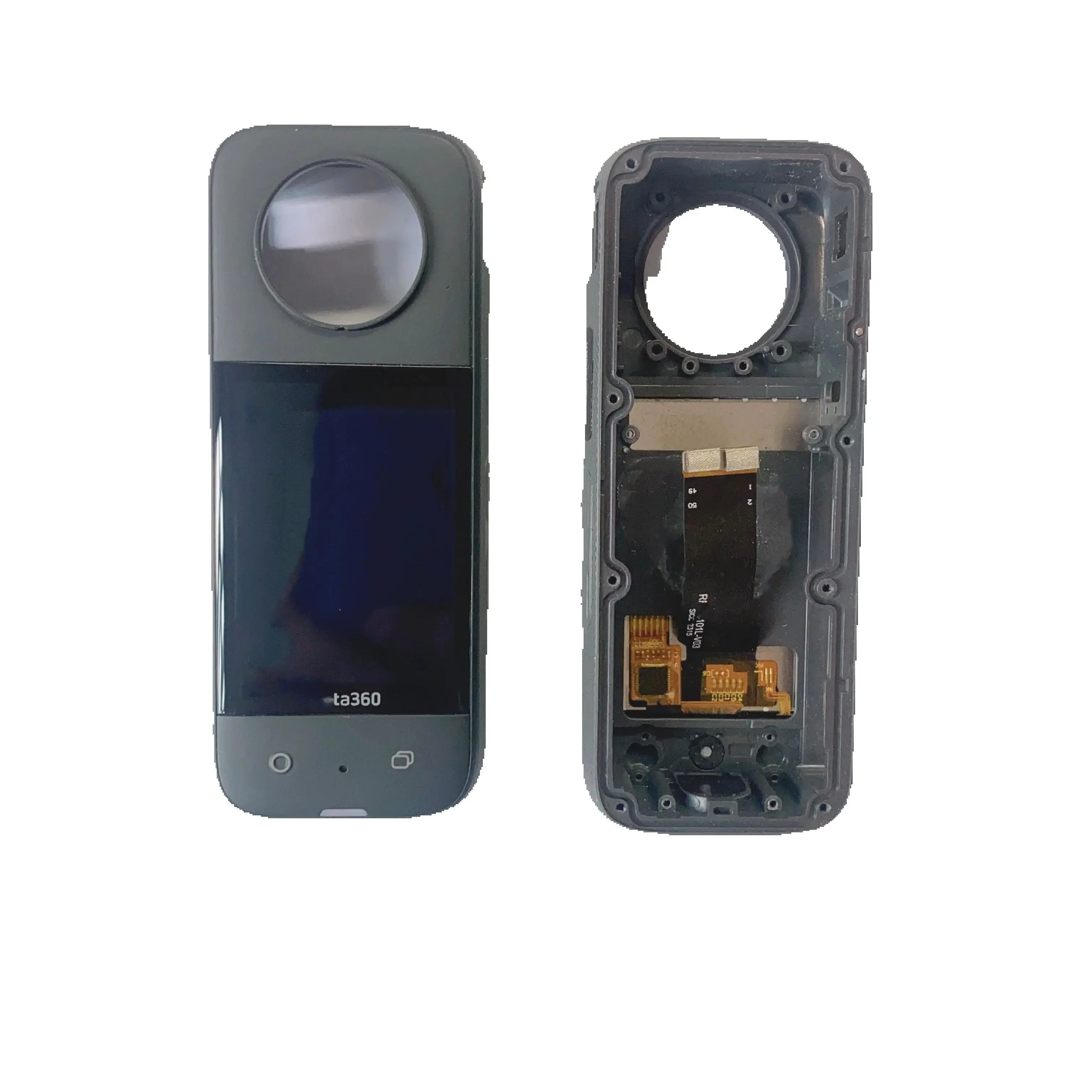 Original Screen LCD with Cover Shell for Insta360 X3 Touch LCD Unit Repair Part