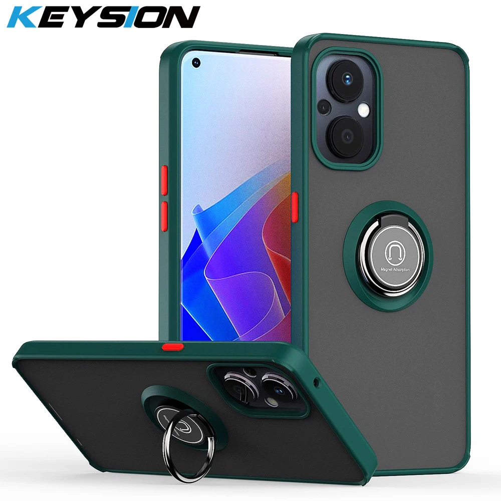 Shockproof Phone Case With Ring Stand For Oppo Reno7 Pro And A_voghion.com