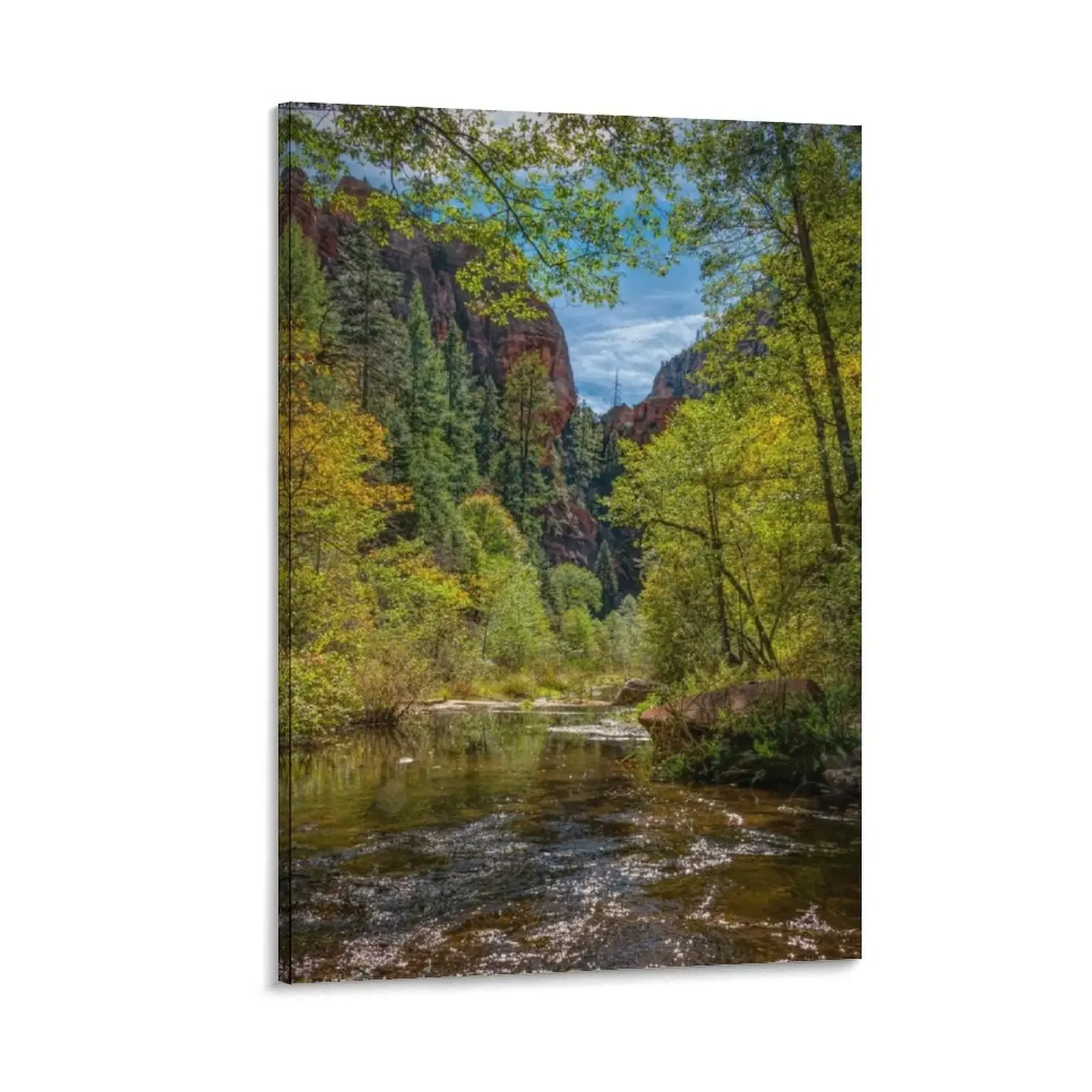 

Tranquility in Sedona Canvas Painting anime room decor wall decoration anime figure