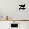 Golden Retriever - Key Rack & Dog Leash Hanger - 6inch / 9 Inch Wide Key Holder Wall Hat Hook Hanger In The Hallway 4