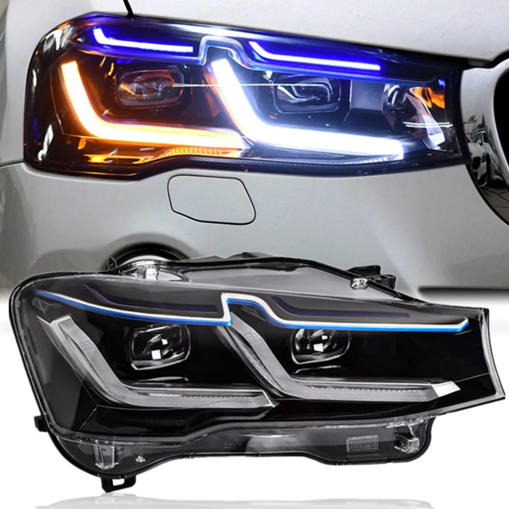 

Car Front Lights For BMW X3 F25 LED Headlight 2011-2018 X4 F26 Led Headlamp Assembly Upgrade DRL Signals Automotive Accessories