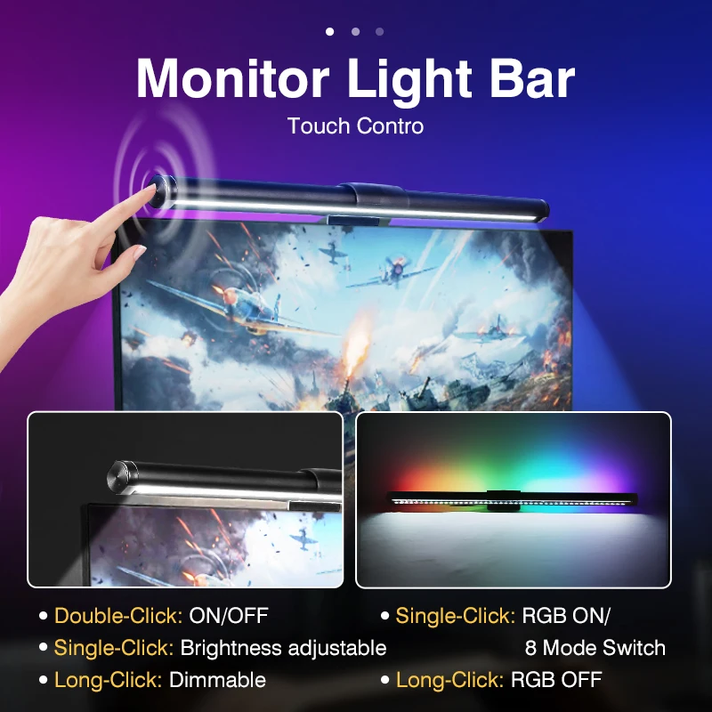 Computer Monitor Light Bar Computer Monitor Led Lamp Monitor Light
