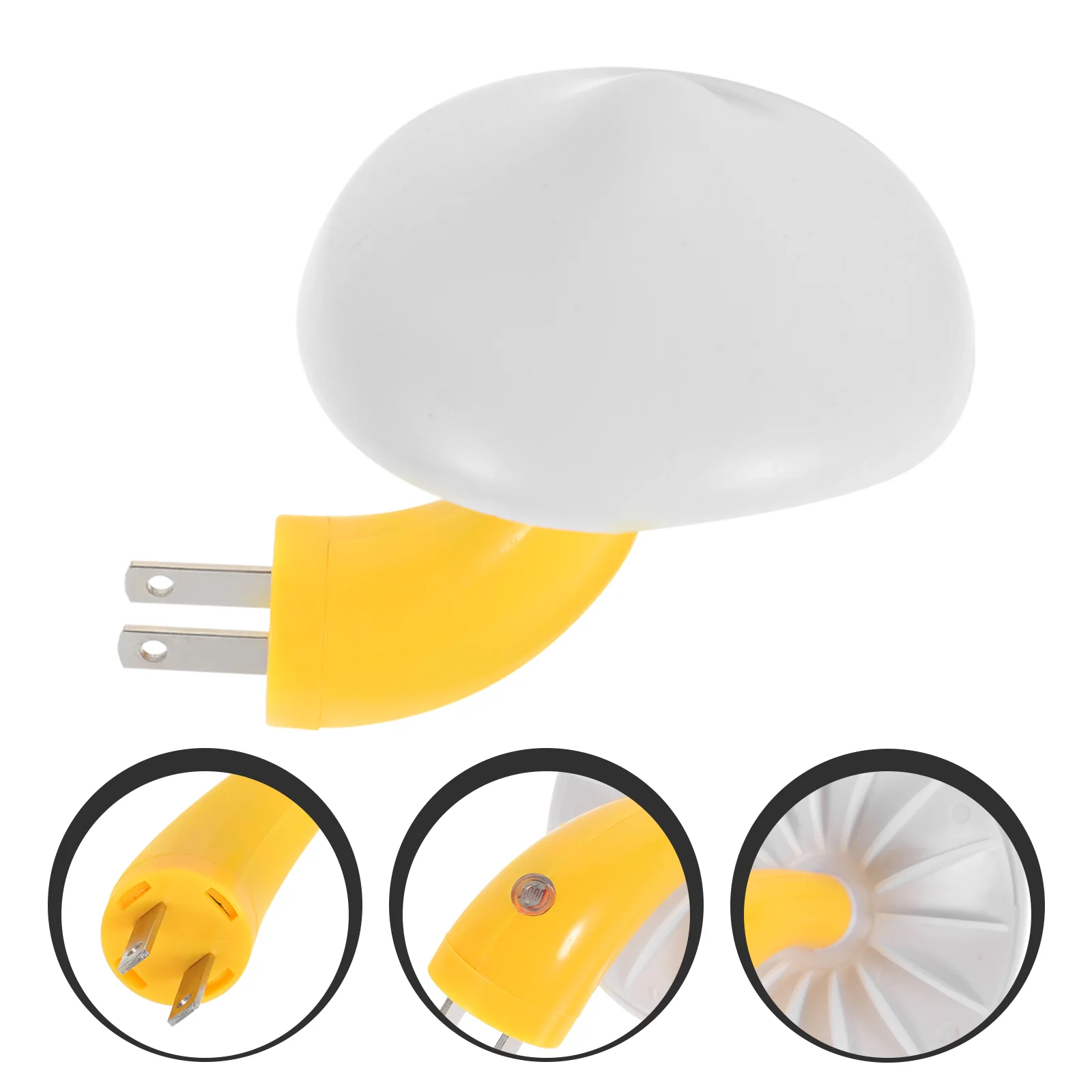 

4 Pcs Mushroom Night Light Mini Luminous Decorative Lights for Bedroom Abs Lamp LED