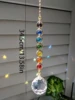 1pc Crystal Suncatcher Mobile Meditation Home Decor Rainbow Maker Prism Suncatcher (Rainbow and Fantasy) 3