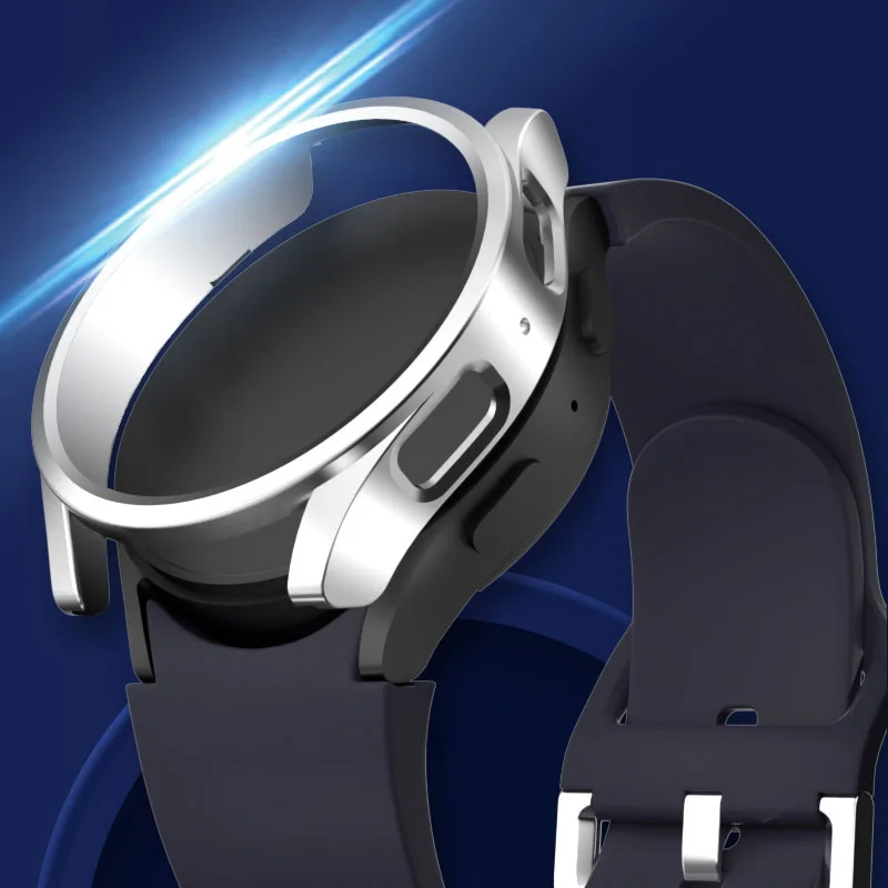 Sleek Matte Protective Bumper Shell for Samsung Galaxy Watch7 Smartwatch
