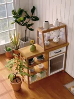 1/6 doll house model furniture accessories mini modelCake cabinet 2
