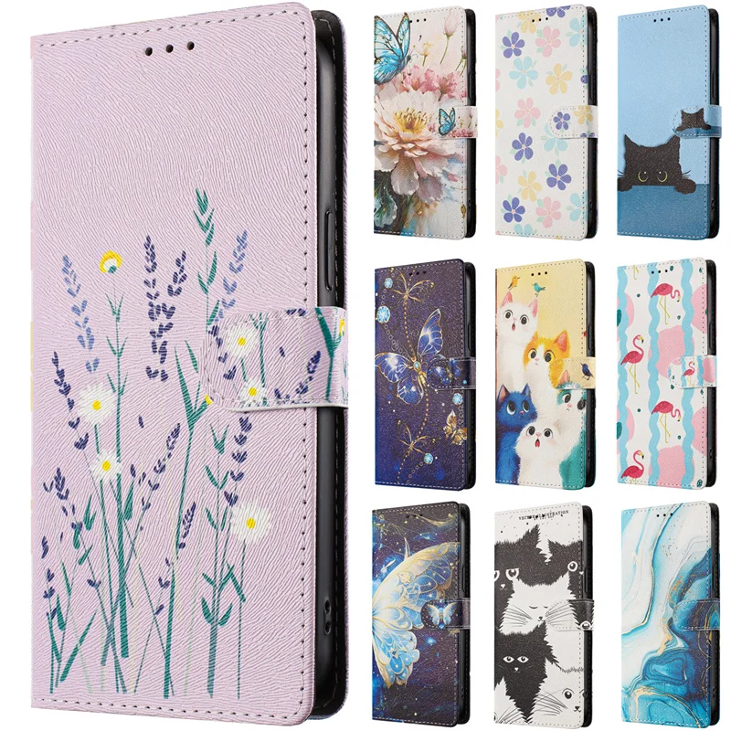 Premium Painted Leather Phone Case Cover