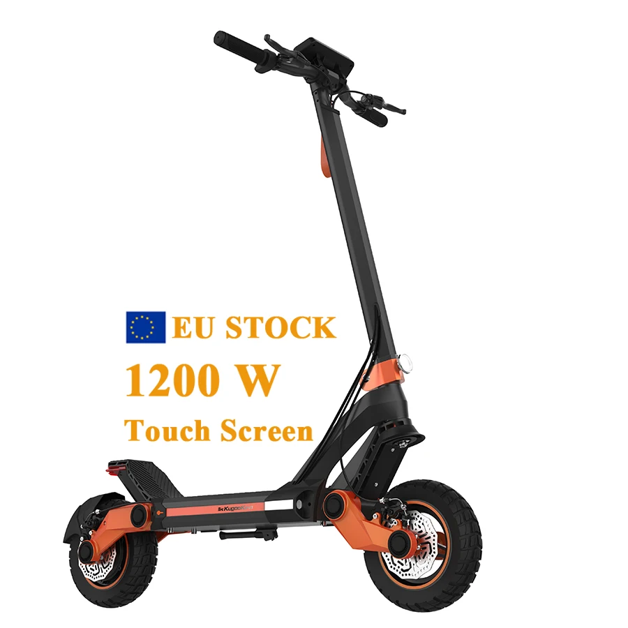 EU Stock 1200W Rear Motor Touch Screen Kugoo G3 Adventurers Dream Electric Scooter custom