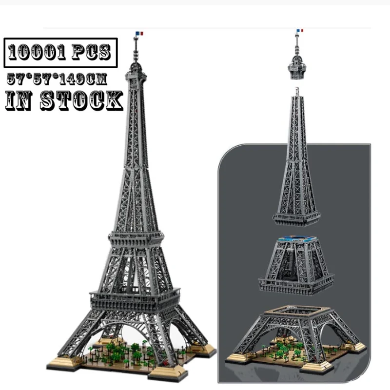 

Конструктор «Эйфелева башня», 10307 см, 150 деталей