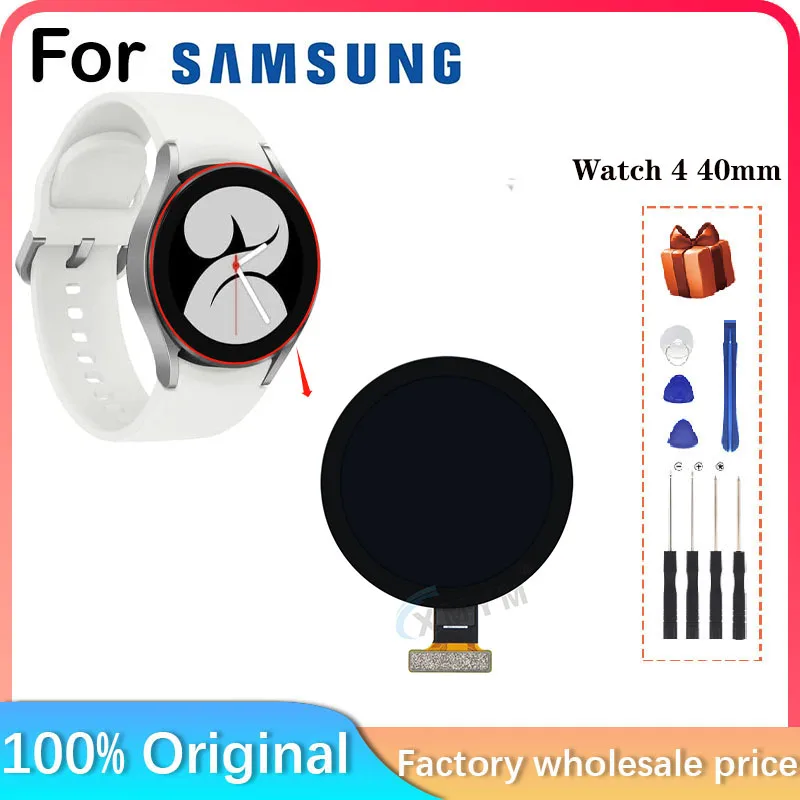 Tela Lcd para Samsung Galaxy Ver 40 mm R860 R865 Sm-r860 Sm-r865 Bluetooth Wi-fi Mais Display Lcd Placa de Vidro