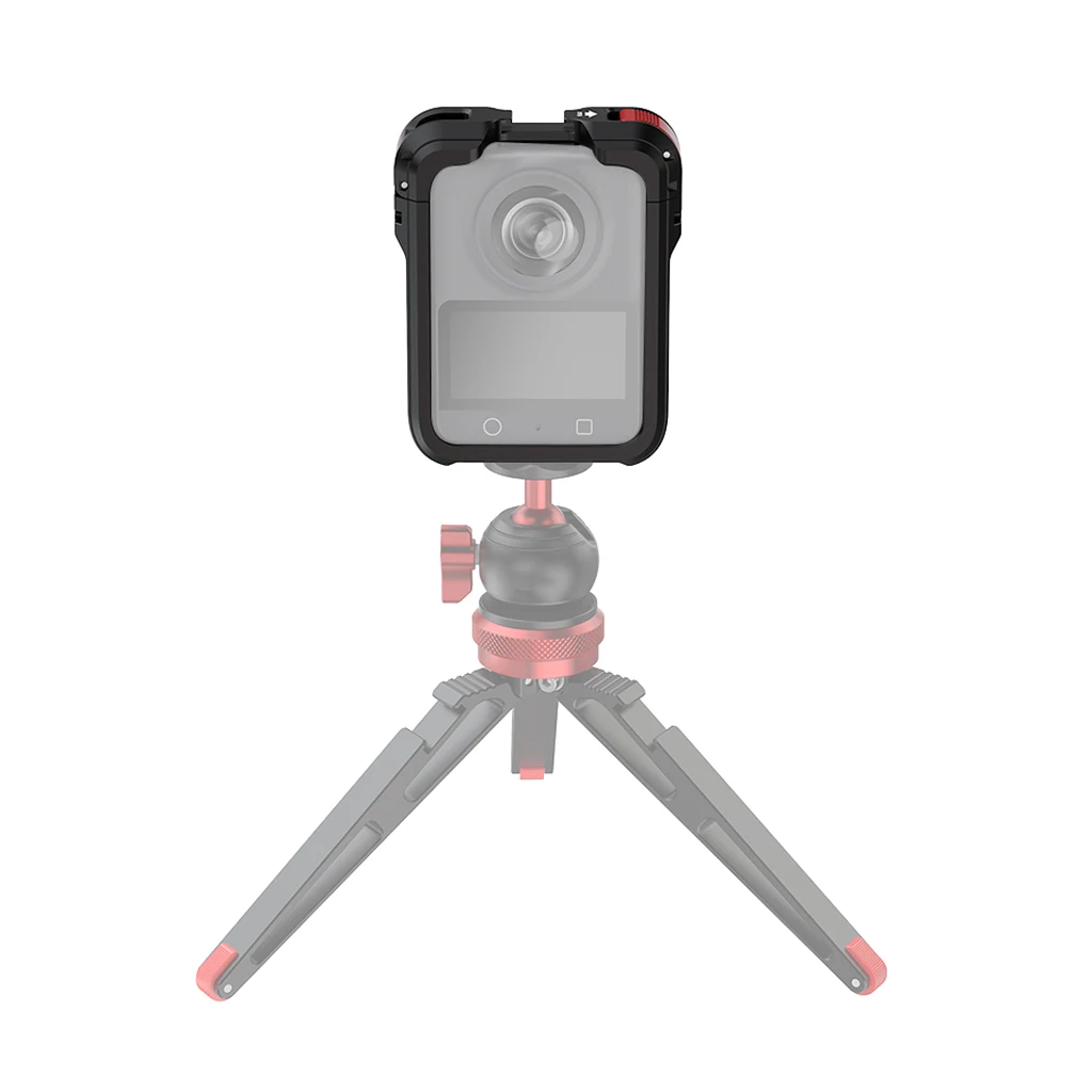 BGNing Metallkäfig-Schutzrahmen aus Aluminiumlegierung für DJI Osmo 360-Action-Kamera-Montageschale mit Kaltschuh, 1/4 Zoll Erweiterung – Detail 17