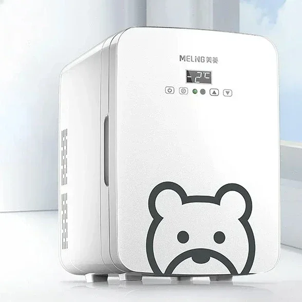 Meiling Home Frigorifero Mini 220V Congelatore Dispositivo Di Raffreddamento Elettrico Piccola Cucina Carino Frigorifero Frigoriferi Neri Le Bevande D