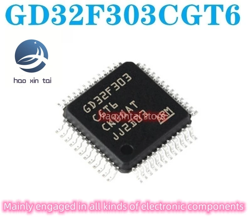 

10pcs GD32F303CGT6 LQFP-48 compatible with STM32 Cortex-M4 32-bit MCU microcontroller ics