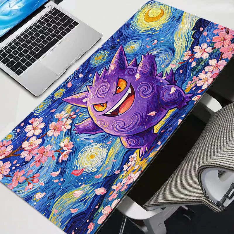 마우스 패드 게임 G-Gengar 벚꽃 고무 미니 PC 키보드 노트북 컴퓨터 스피드 러그 데스크 매트 게임 액세서리 마우스패드