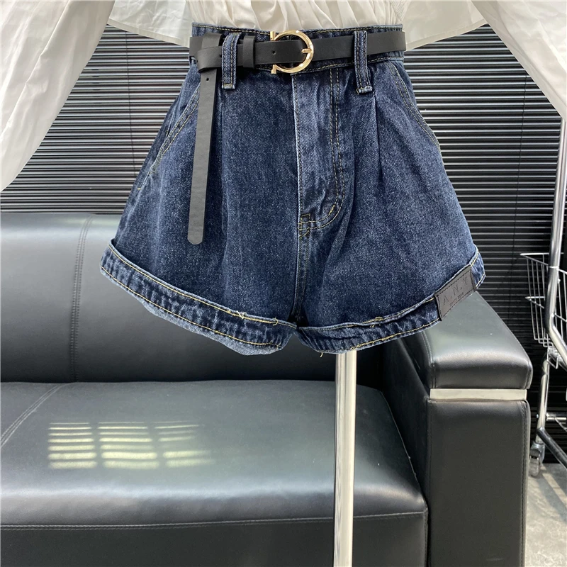 cinto-livre-novo-2022-designer-de-moda-famosa-marca-design-vintage-sentimento-envolto-calcas-quentes-temperamento-versatil-shorts-denim