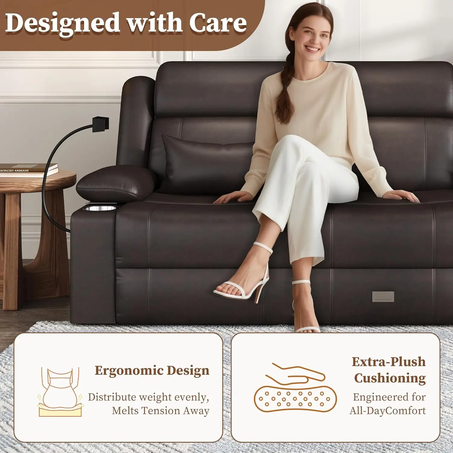 Home Theater Recliner Sofa 6