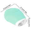 Electric Silicone Facial Cleanser Massager Skincare Massage Tool Beauty Machine Vibration Cleaning Of Pores Self Provided Batter 5