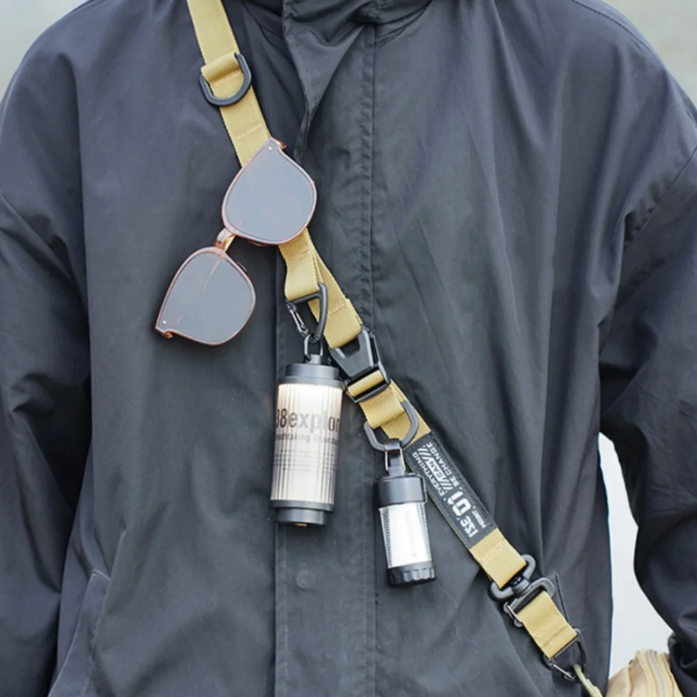 Outdoor Multifunctional Diagonal Hanging Rope Tactical Multifunctional Adjustable Expandable Crossbody Shoulder Strap For Hiking