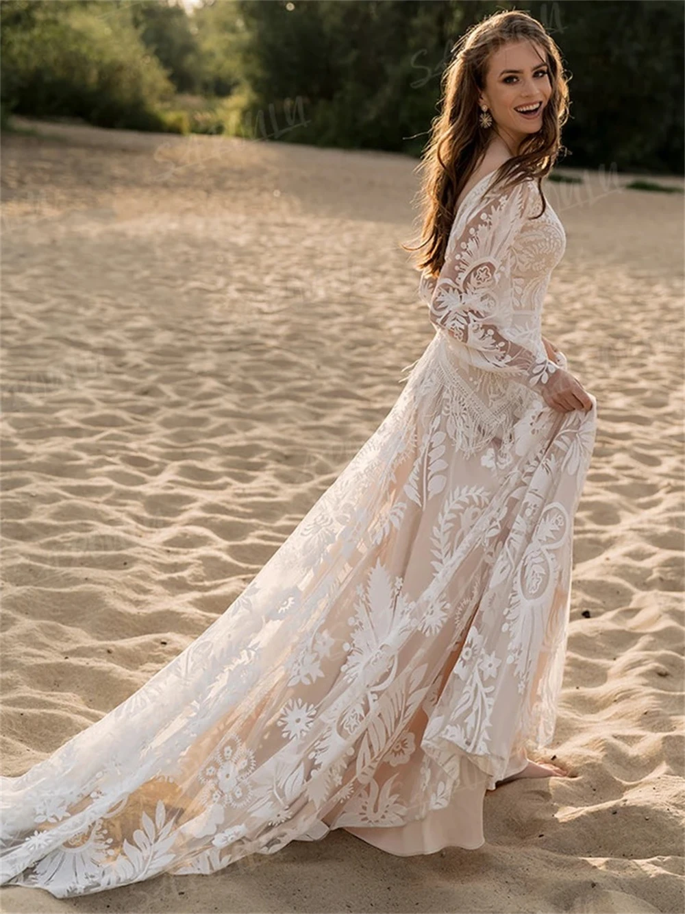 Рисунок 3 - Женское кружевное свадебное платье It's yiiya