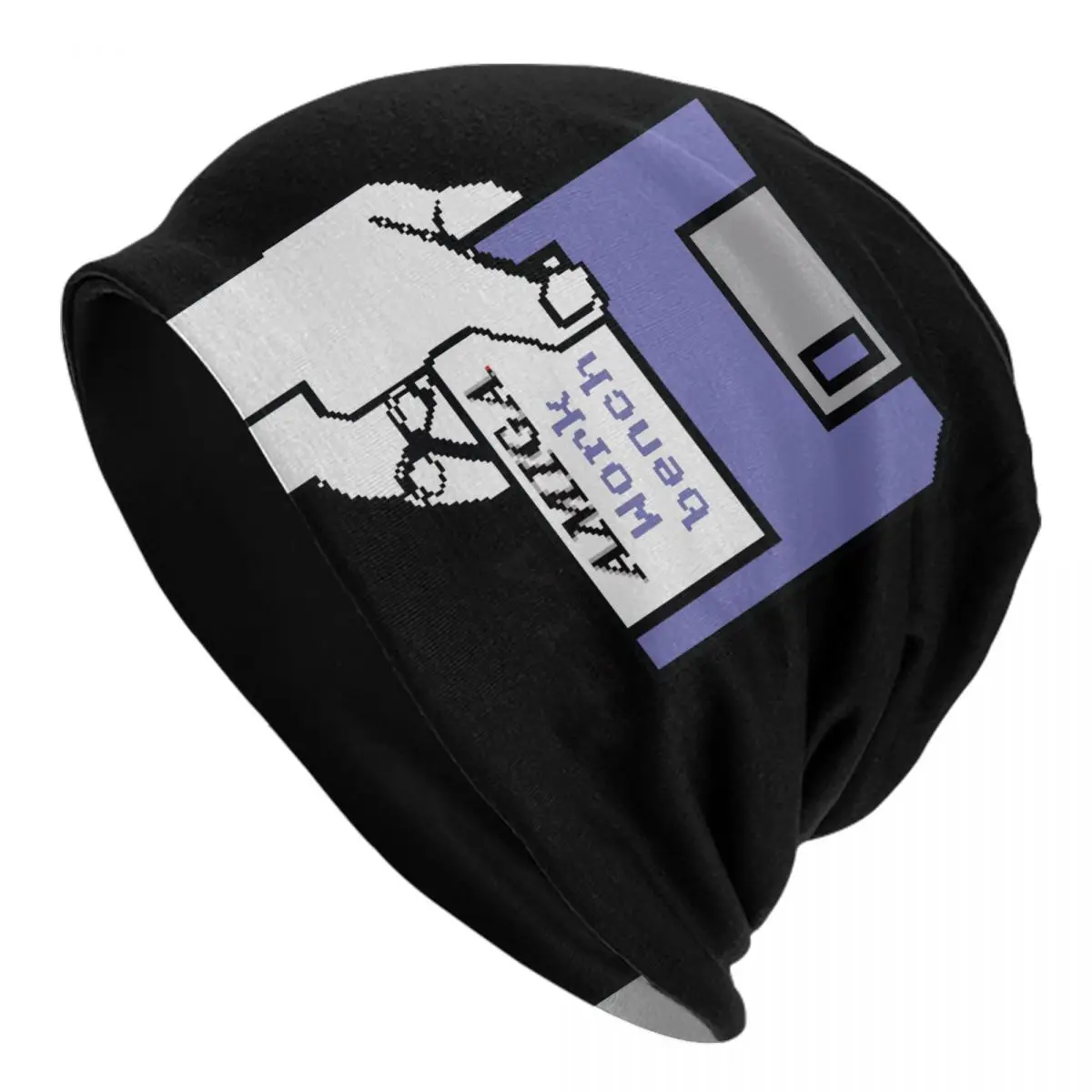 

Amiga 500 Novelty Beanie Cap Warm Bonnet Homme Knit Hats Ski Commodore C64 Game Atari Workbench Cult Skullies Beanies Hats