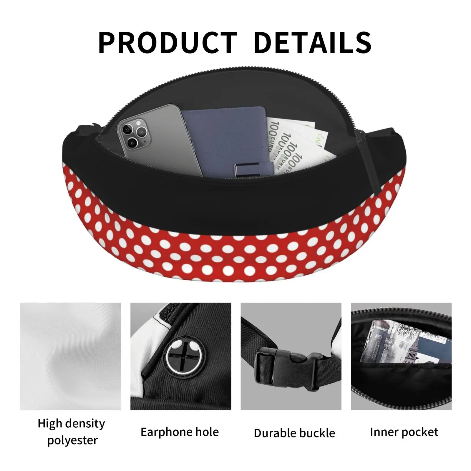 Рисунок 4 - Забавная сумка в горошек с мультяшными