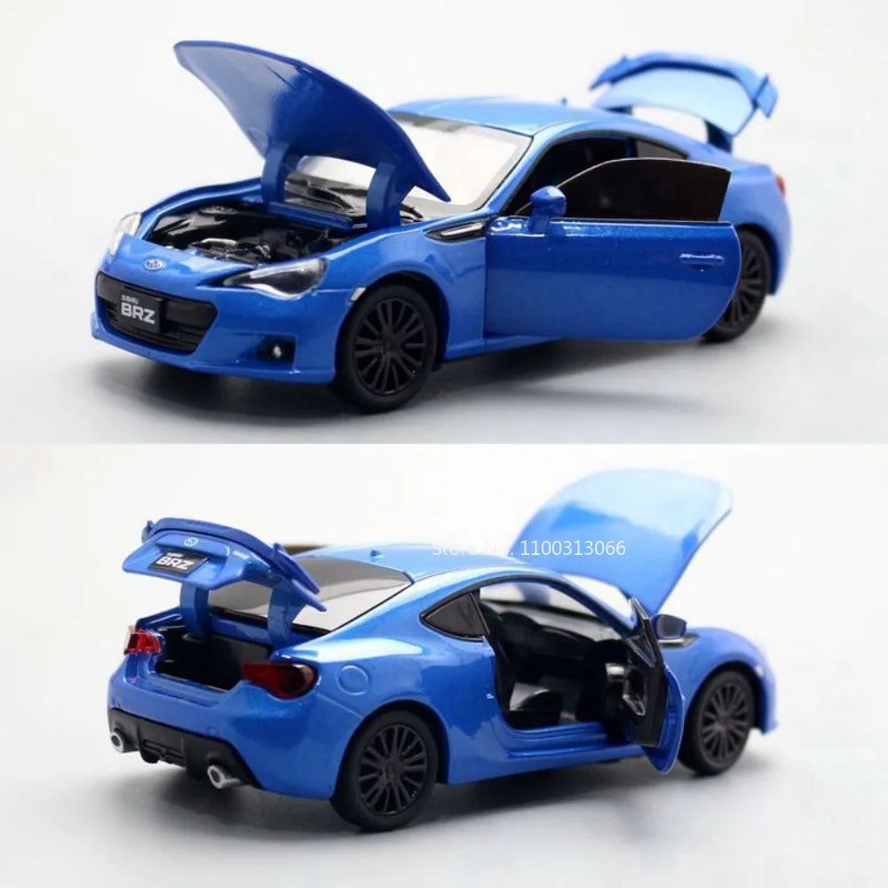 

1:32 Subaru BRZ Alloy Car Model Diecast Metal Sport Car Toy with Light Sound Simulation Vehicle Model Children's Gift Collection