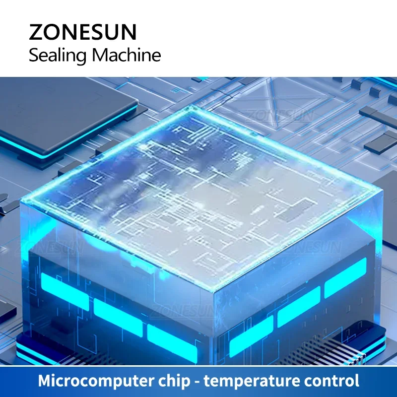 Bag sealer Portable bag sealer roller Sealing machine Aluminum foil composite plastic film PE coated paper Food packaging ZS-GLF1