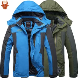 2023Spring Men’s Clothing Winter Jacket Men's Jacket Male Windproof Waterproof Mountaineering Ski Riding Suit Outdoor Jacket Men