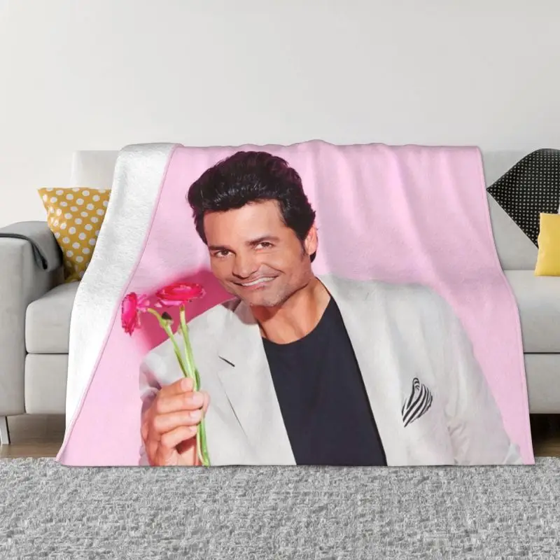 

Chayanne Puerto Rican Latin Pop Singer Ultra-Soft Fleece Throw Blanket Warm Flannel Blankets for Bed Car Couch Bedspreads 1