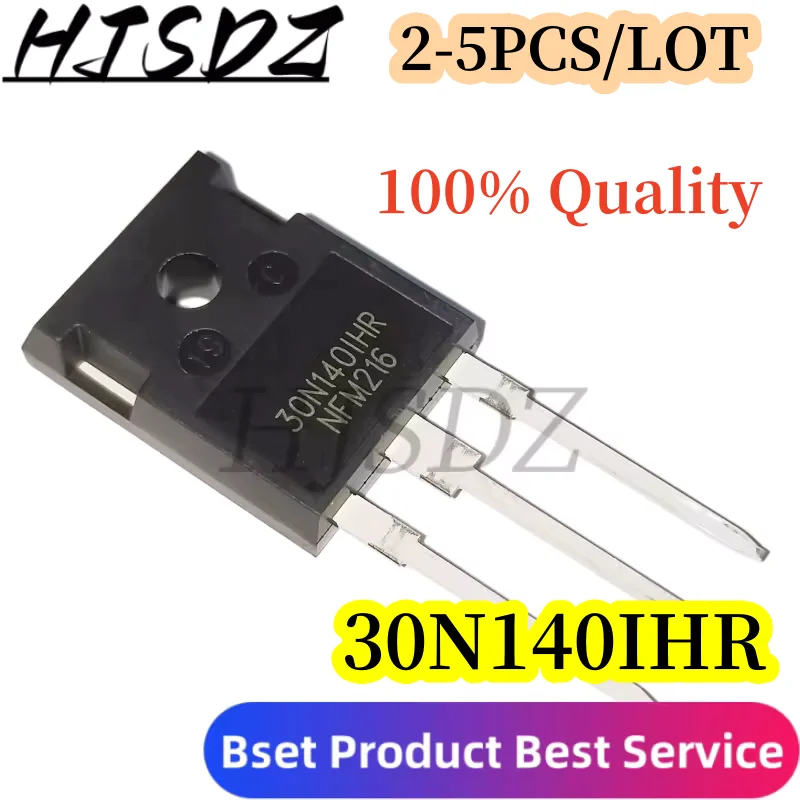 TTT 30アル　30% 2-5unids/lote NGTB30N140IHR3WG 30N140 TO-247 30N140IHR