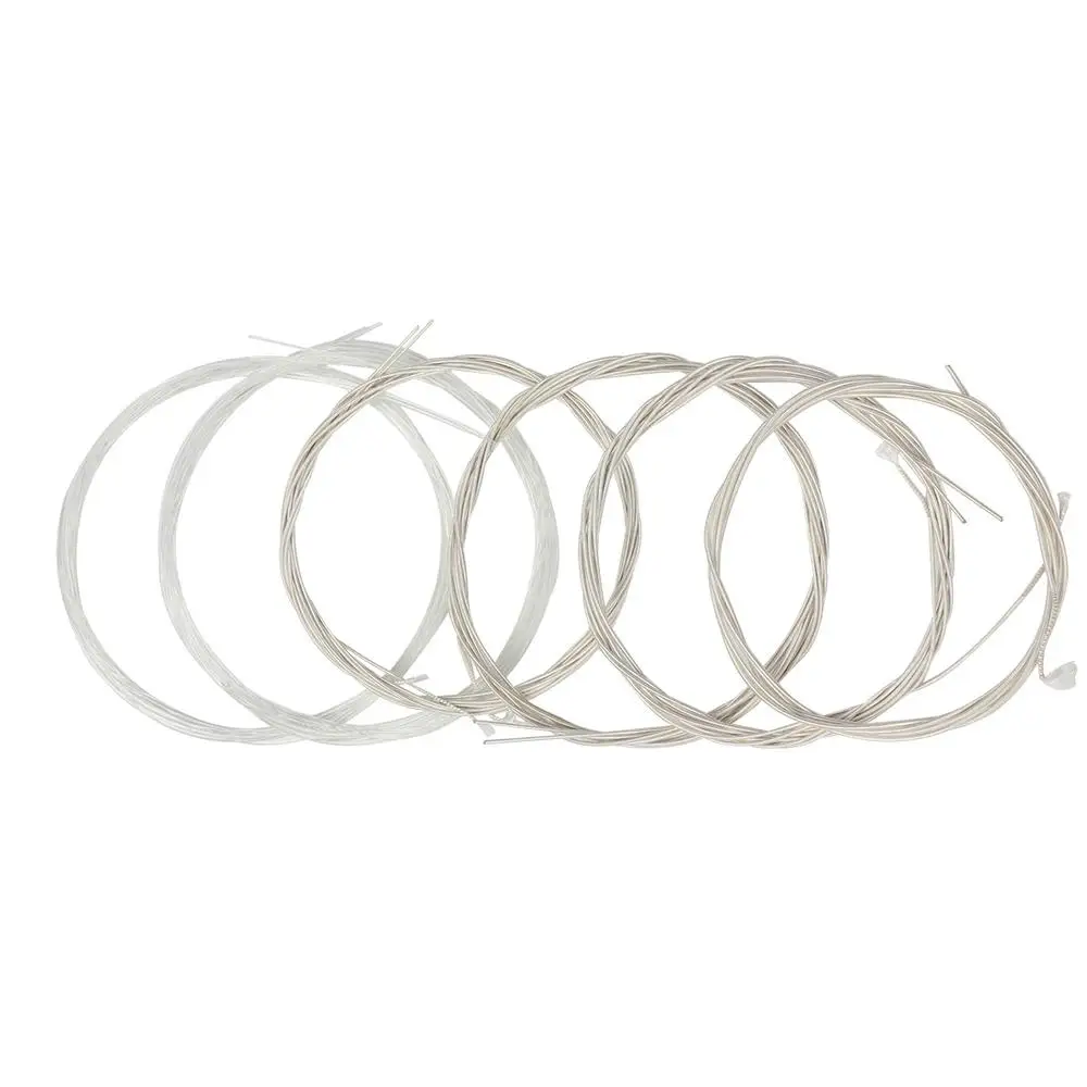 Corde Oud Nylon Argento Placcato Lega Di Rame Avvolgimento Trasparente Tensione Normale Corde Oud Set Accessorio Di Ricambio