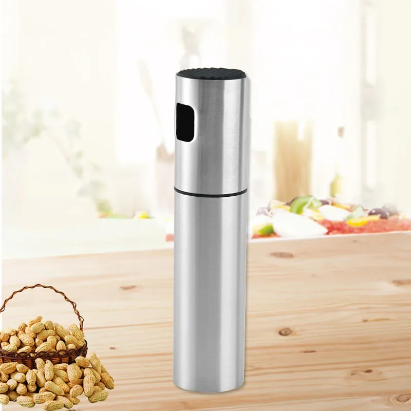 BBQ stainless steel spray bottle, baking olive oil spray bottle, water pump, barbecue oil and vinegar sprayer, kitchen tools