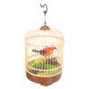 Toy For Kids Fake Bird Cage Unique Singing Simulation Plastic Acoustic Interactive Small Toys 2