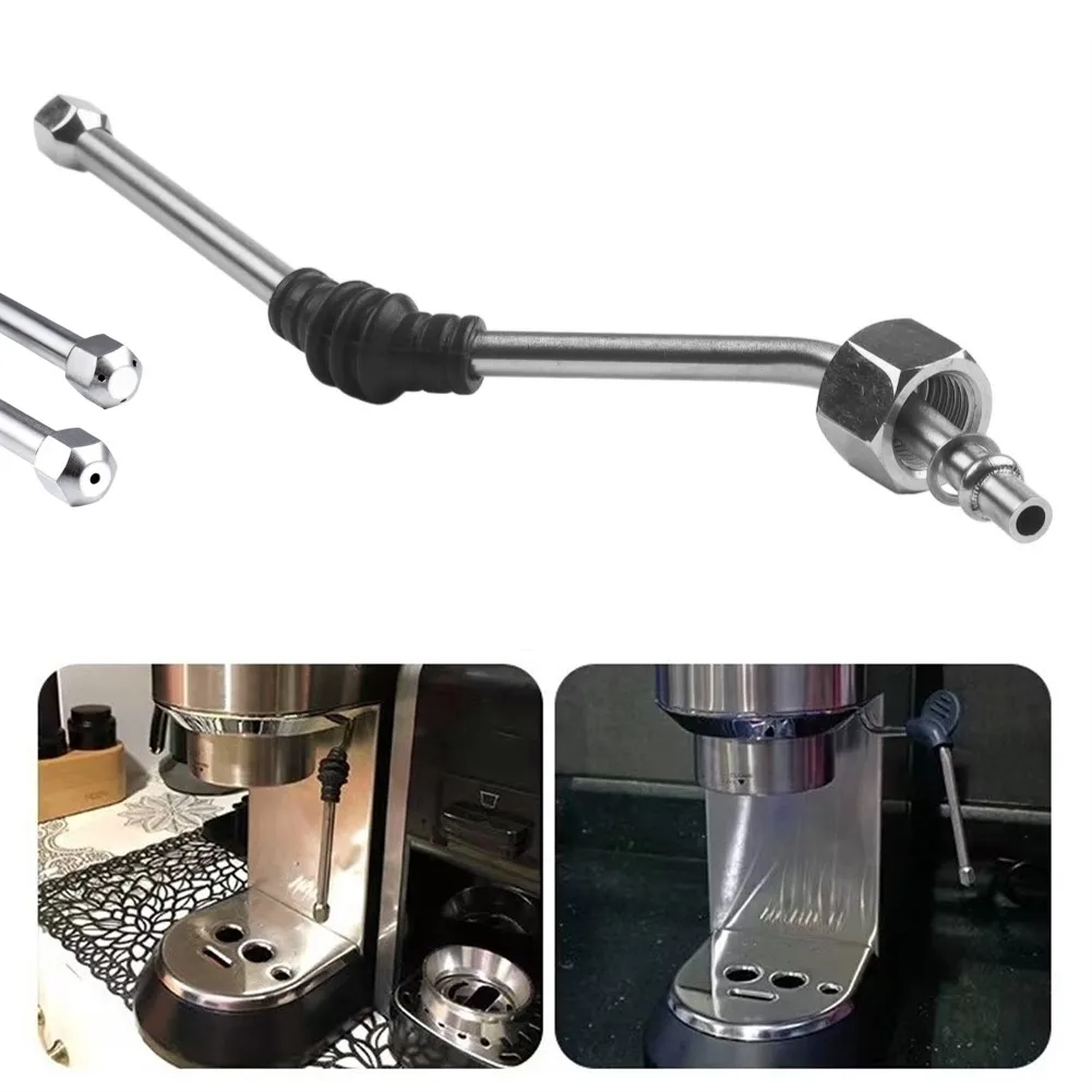 

Паровая Палочка из нержавеющей стали для кофе-машины DeLonghi, обновленные детали для кухонной техники, аксессуары