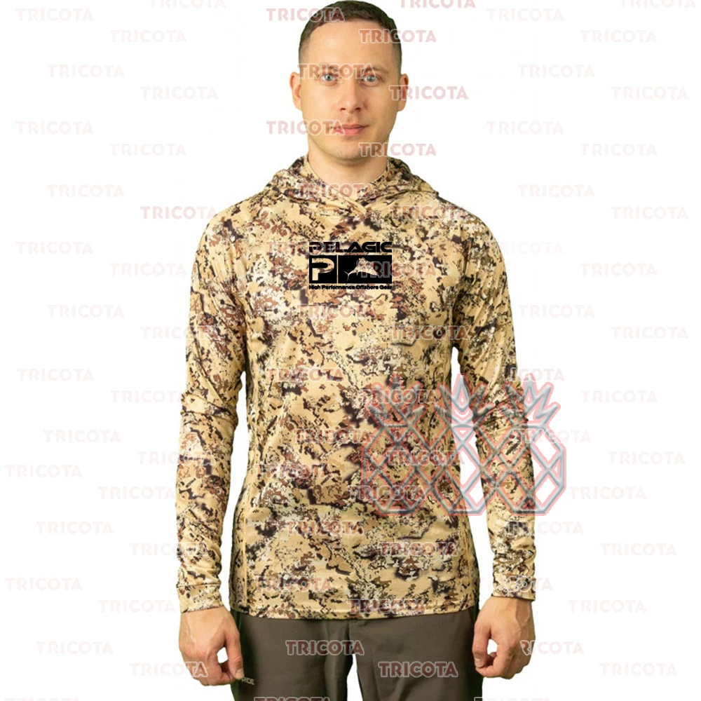 Pelagic Fishing Hoodie Shirts Men's Long Sleeve Uv Protection Angling  Clothing Outdoor Breathable Performance Fishing T-Shirts - AliExpress