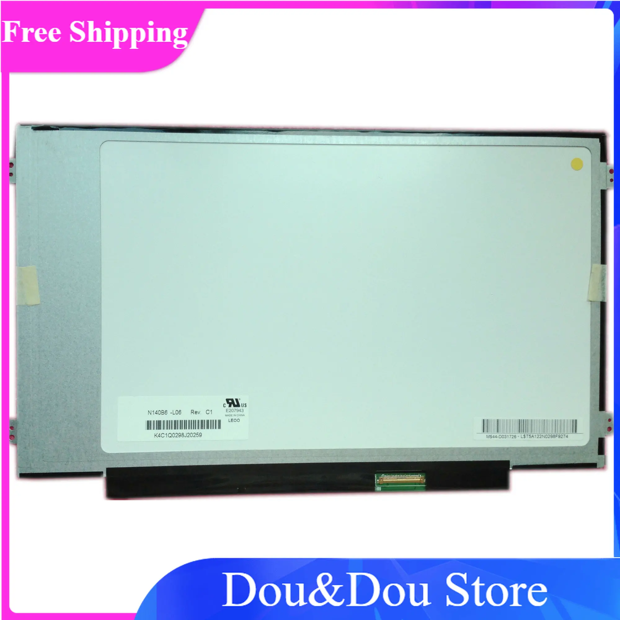 

N140B6-L06 Rev C1 подходит для B140XW02 V.0 левый + правый тонкий Винт с 40 отверстиями
