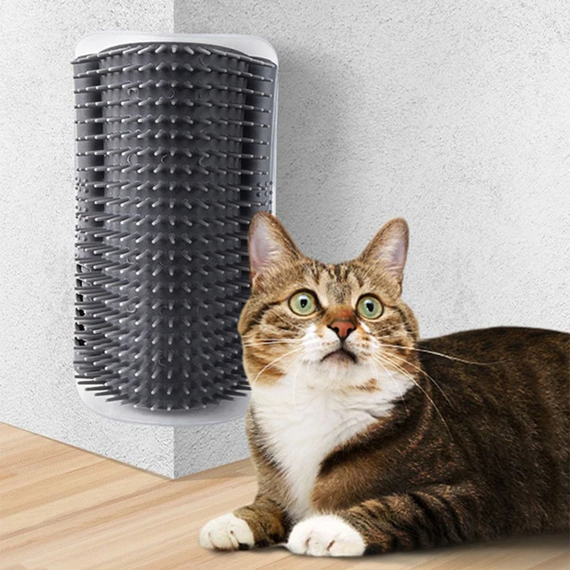 Cat Corner Scratcher Brush 1