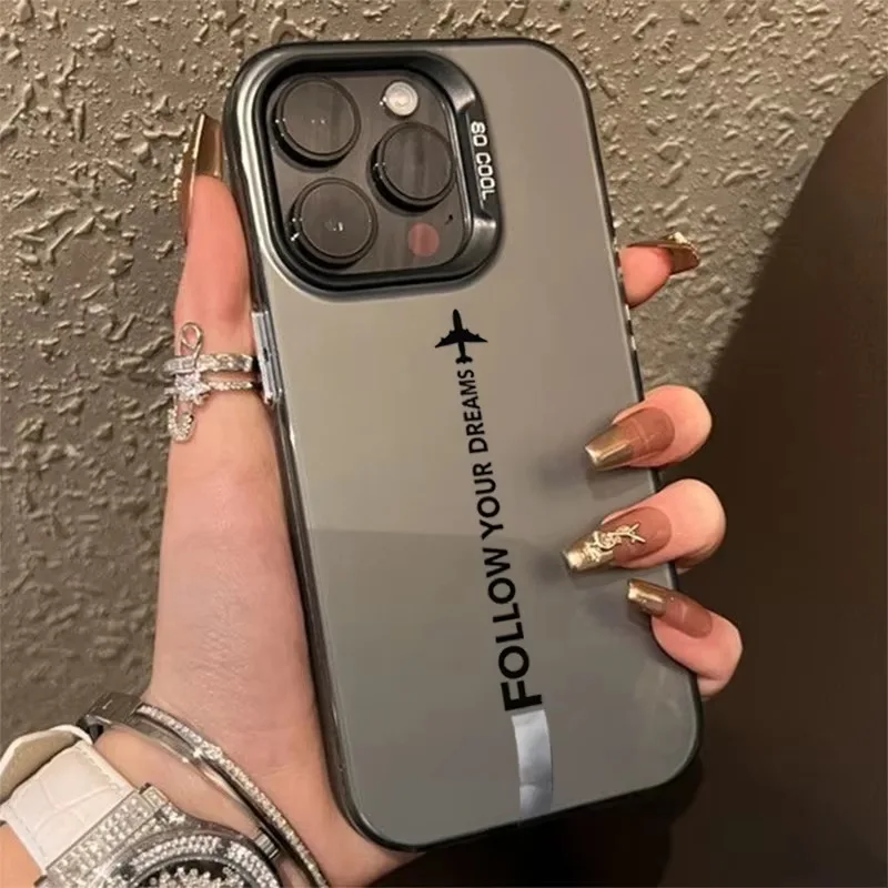Fashion Airplane Route Travel Phone Case