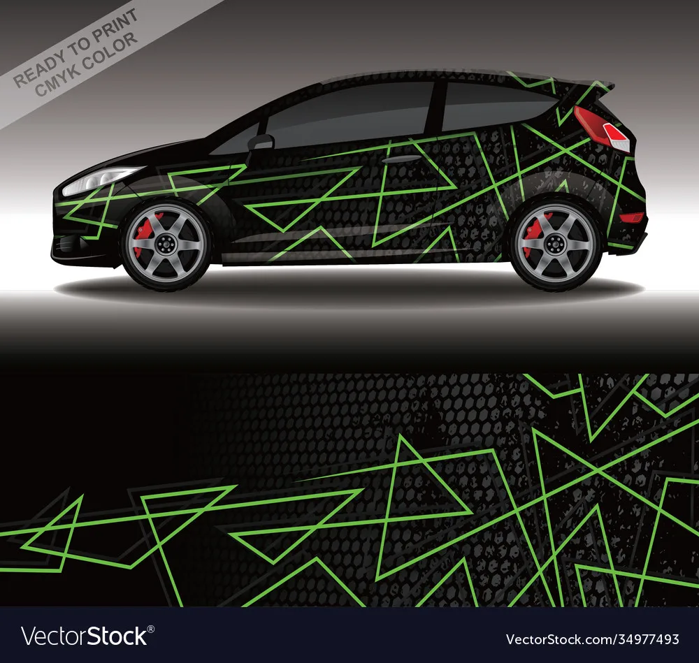 

Автомобильная графическая наклейка Linetype, Виниловая наклейка на весь корпус гоночного автомобиля, полная наклейка, декоративная Автомобильная наклейка, длина 400 см, ширина 100 см