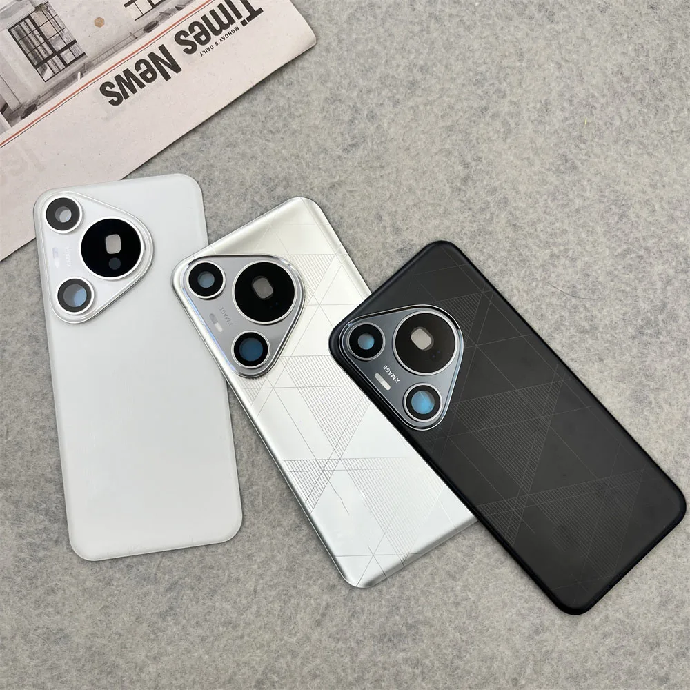 화웨이 푸라 70 프로 플러스 배터리 커버 후면 도어 하우징 케이스 (P70pro+ HBN-AL10) 카메라 렌즈 프레임 포함