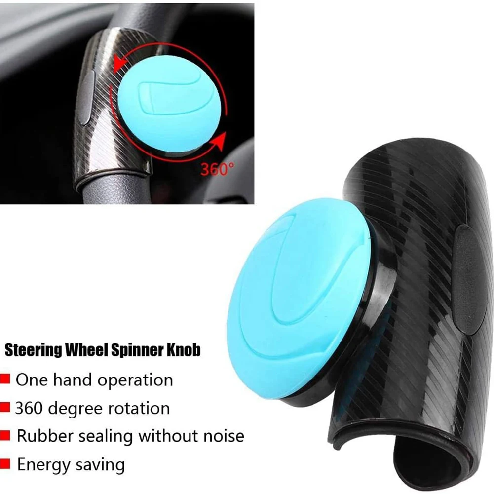 Auto Spinner Knob 360degree Turning Steering Wheel Booster Metal Bearing Power Handle Ball