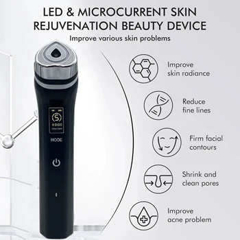 RF Facial Beauty Device Anti-Aging Skin Tightening Massager for Pore Refining & Skincare Absorption 7