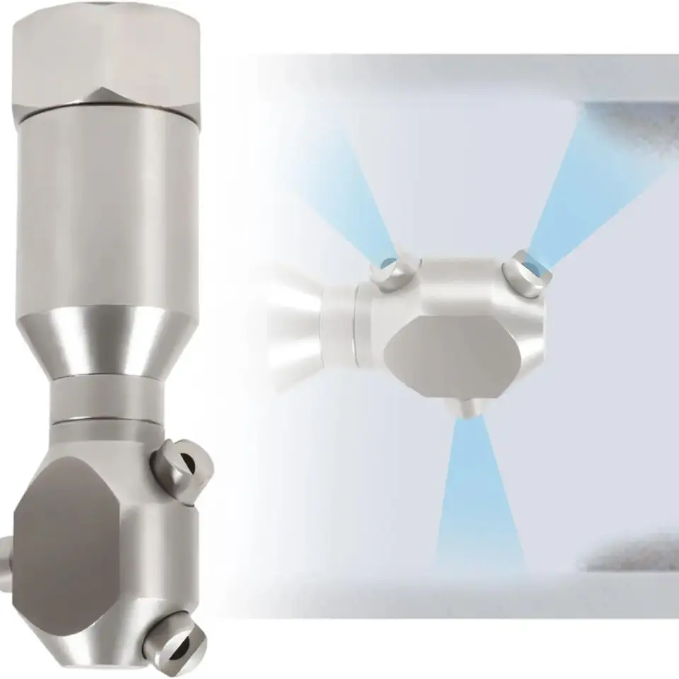 Boquilla Limpieza Acero Inoxidable Boquilla Giratoria De Acero Inoxidable Para Limpieza De Tanques: Gira 360°, Resiste Hasta 177°C Y Presión Baja Boquilla Automática Para Jardín Y Granja Boquilla Limpieza Acero Inoxidable Boquilla Giratoria De Acero Inoxidable Para Limpieza De Tanques: Gira 360°, Resiste Hasta 177°C Y Presión Baja Boquilla Automática Para Jardín Y Granja